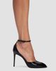 Black Suede Studio Women's Cala 100MM Sandals - 5