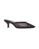 Black Suede Studio Women's Cara 50MM Mesh Mules - 2