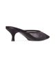 Black Suede Studio Women's Cara 50MM Mesh Mules - 4