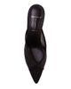 Black Suede Studio Women's Cara 50MM Mesh Mules - 5