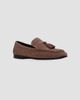 Black Suede Studio Women's Finn Croc Suede Loafers - 2