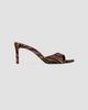 Black Suede Studio Women's Freddie 70MM Pony Hair Mules - 1