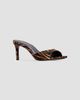 Black Suede Studio Women's Freddie 70MM Pony Hair Mules - 2