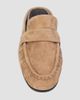Black Suede Studio Women's Gabby Suede Mule Loafers - 3