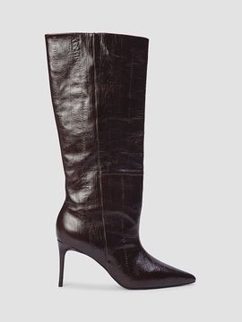 Black Suede Studio Women's Kath Printed Boots