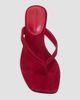 Black Suede Studio Women's Kendal 35MM Suede Sandals - 3