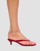 Black Suede Studio Women's Kendal 35MM Suede Sandals - 5