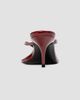 Black Suede Studio Women's Marci 65MM Patent Mules - 4