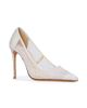 Black Suede Studio Women's Marina 100MM Lace Pumps - 2