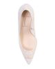 Black Suede Studio Women's Marina 100MM Lace Pumps - 3