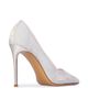 Black Suede Studio Women's Marina 100MM Lace Pumps - 5