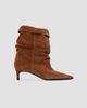 Black Suede Studio Women's Marty 50MM Slouchy Boots - 6