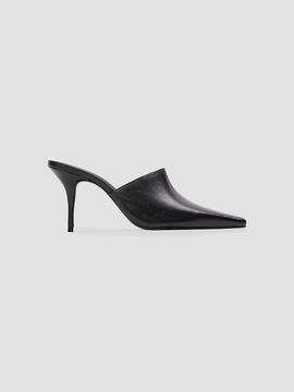 Black Suede Studio Women's Mesa 80MM Mules