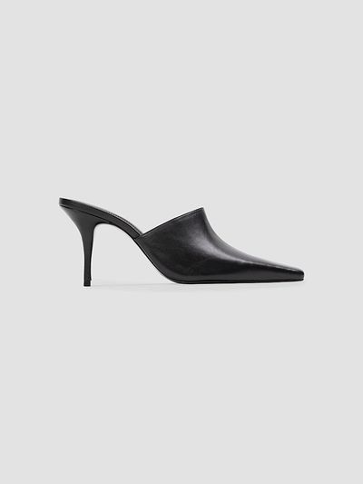 Black Suede Studio Women's Mesa 80MM Mules