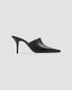 Black Suede Studio Women's Mesa 80MM Mules - 6