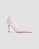 Black Suede Studio Women's Mia 80MM Lace Pumps - 2