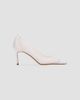 Black Suede Studio Women's Mia 80MM Lace Pumps - 6