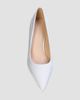 Black Suede Studio Women's Mia 80MM Satin Pumps - 3