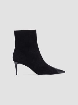 Black Suede Studio Women's Oblika 70MM Suede Boots