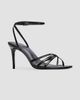Black Suede Studio Women's Olie 80MM Leather Sandals - 2
