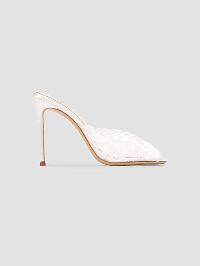 Black Suede Studio Women's Rhys 100MM Mules