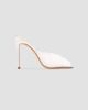 Black Suede Studio Women's Rhys 100MM Mules - 6