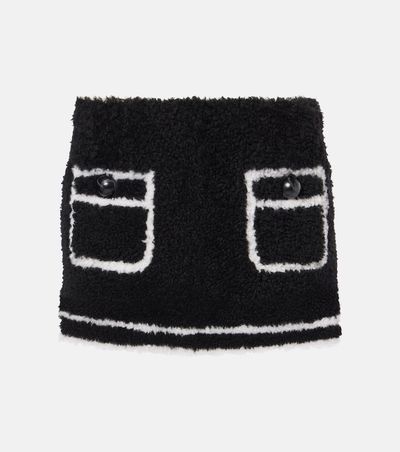 Blancha Blancha Shearling miniskirt