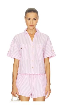BLANKNYC BLANKNYC Button Up Top