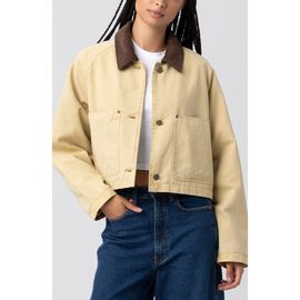 BLANKNYC BLANKNYC Crop Cotton Twill Jacket