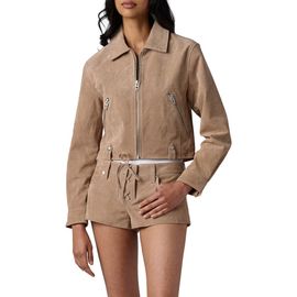 BLANKNYC BLANKNYC Crop Suede Jacket