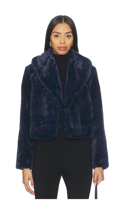 BLANKNYC BLANKNYC Cropped Faux Fur Coat