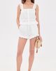 BLANKNYC BLANKNYC Daisy Daze Shorts White - 5