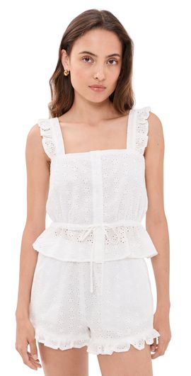 BLANKNYC BLANKNYC Daisy Daze Top White