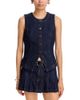 Blanknyc Blanknyc Denim Button Front Vest Top - 1