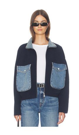 BLANKNYC BLANKNYC Denim Track Jacket