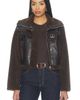 BLANKNYC BLANKNYC Faux Fur Cropped Jacket - 1