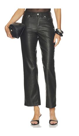 BLANKNYC BLANKNYC Faux Leather Embossed Crocodile Skinny