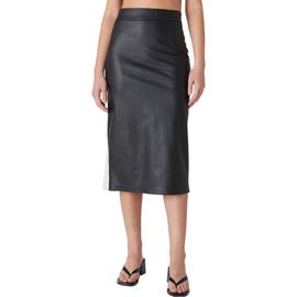 BLANKNYC BLANKNYC Faux Leather Midi Skirt