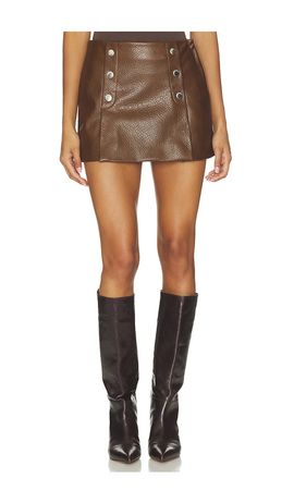 BLANKNYC BLANKNYC Faux Leather Skirt