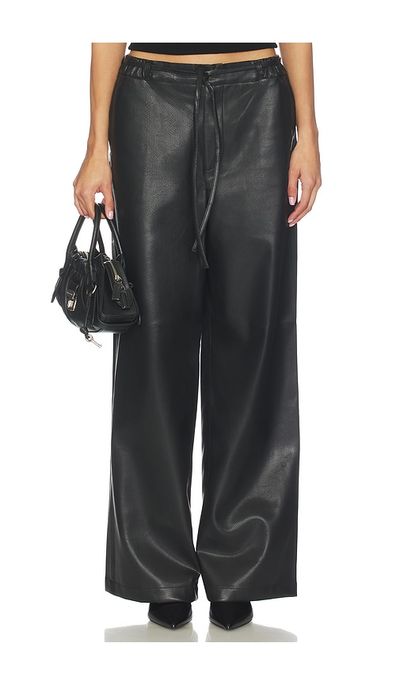 BLANKNYC BLANKNYC Faux Leather Wide Leg Pant