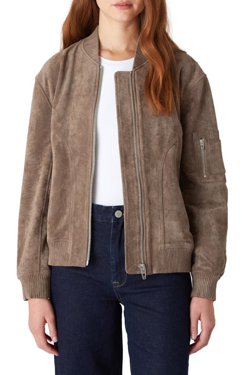 BLANKNYC BLANKNYC Faux Suede Bomber Jacket