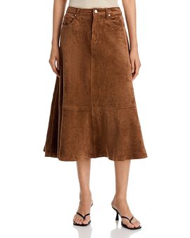 Blanknyc Blanknyc Faux Suede Midi Skirt