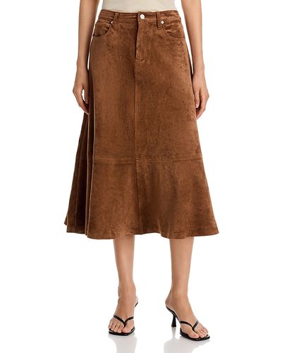 Blanknyc Blanknyc Faux Suede Midi Skirt