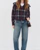 BLANKNYC BLANKNYC Field Day Bomber Jacket Burgundy - 5