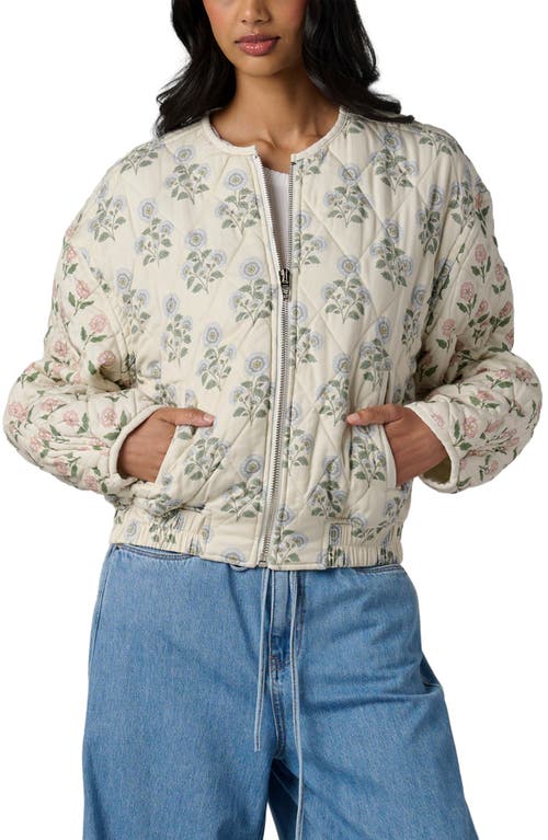 BLANKNYC BLANKNYC Floral Quilted Bomber Jacket
