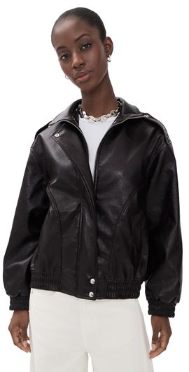 BLANKNYC BLANKNYC Hot Brew Bomber Jacket Brown
