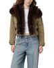 Blanknyc Blanknyc In Rotation Faux Fur Collar Jacket - 1