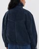 BLANKNYC BLANKNYC Midnight Drift Suede Jacket Navy - 3