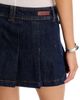 Blanknyc Blanknyc Pleated Micro Denim Skirt - 5