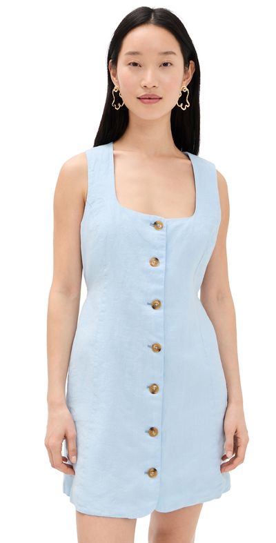 BLANKNYC BLANKNYC Sea Breeze Midi Dress Sea Breeze (Light Blue)